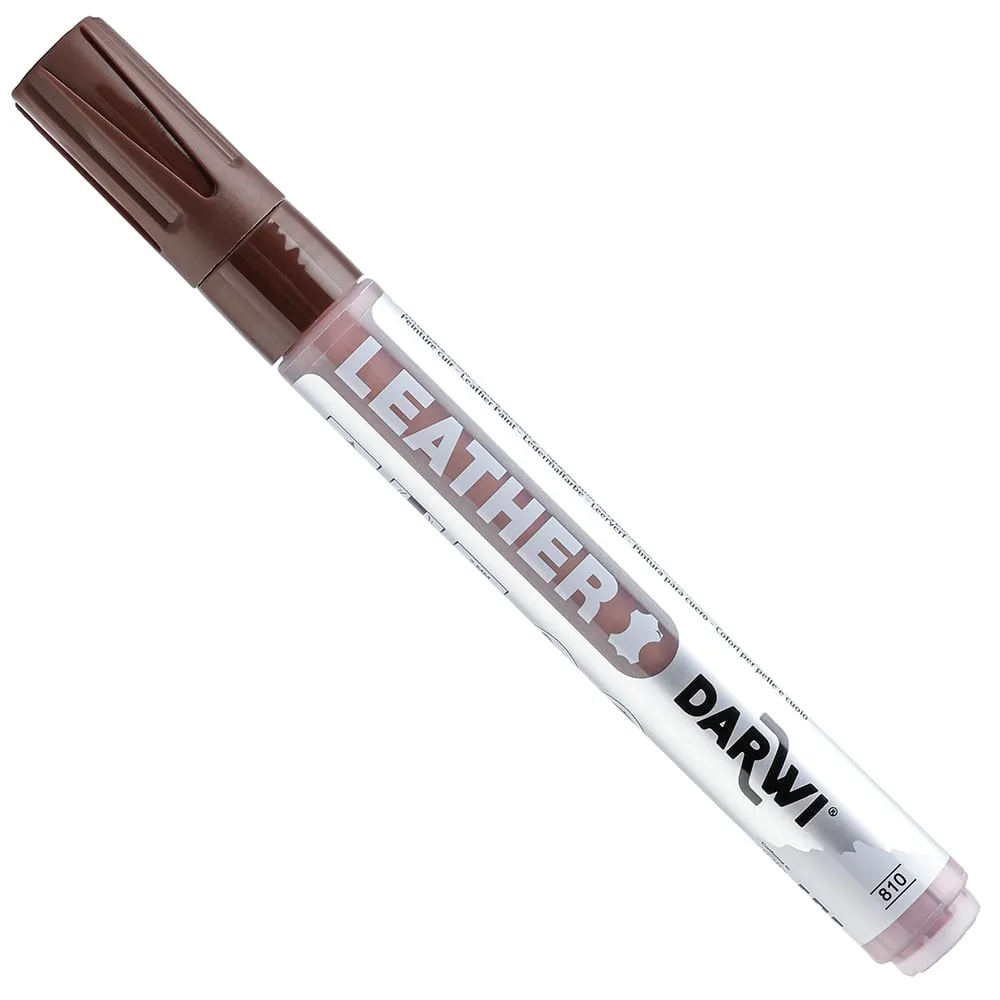 Leðurtúss 2 mm Brúnt
