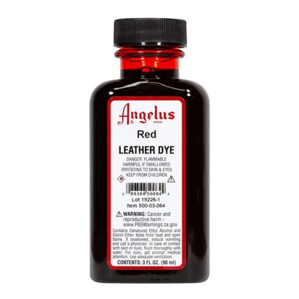 Leður litur Angelus Rauður 90 ml