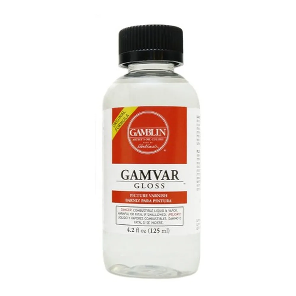 Gamblin Gamvar Glans málverkalakk 125 ml