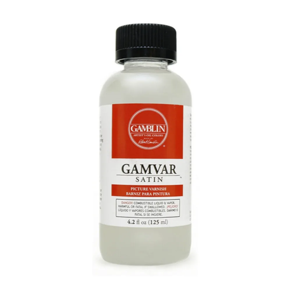 Gamblin Gamvar Satin málverkalakk 125 ml