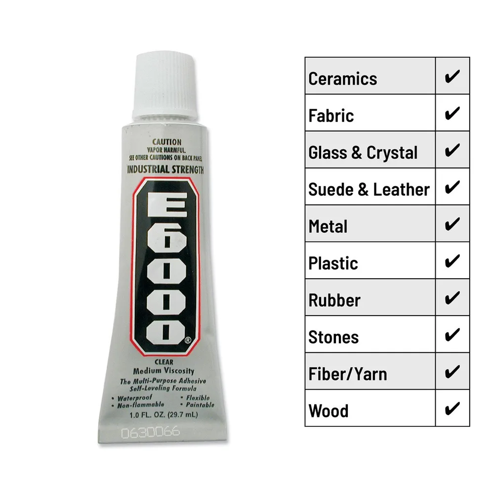 E6000® – Iðnaðarlím með hámarksstyrk 29,5 ml
