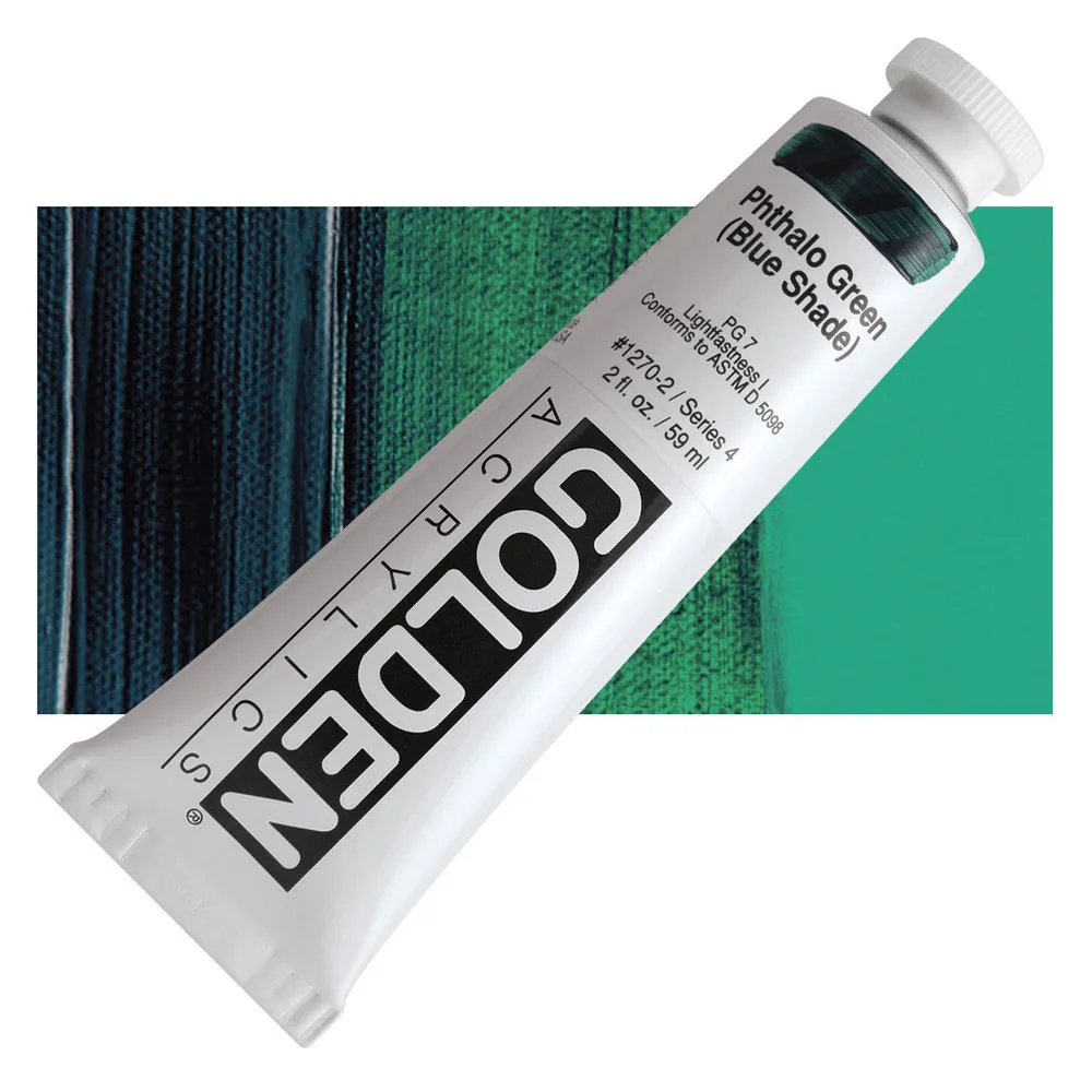 Golden Heavy Body Acrylic litir 59 ml - Phtalo Green Blue