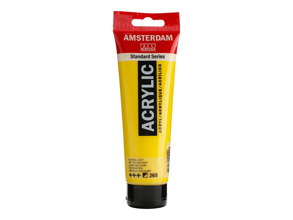 Amsterdam Standard Akryl 120ml – 268 Azo yellow light