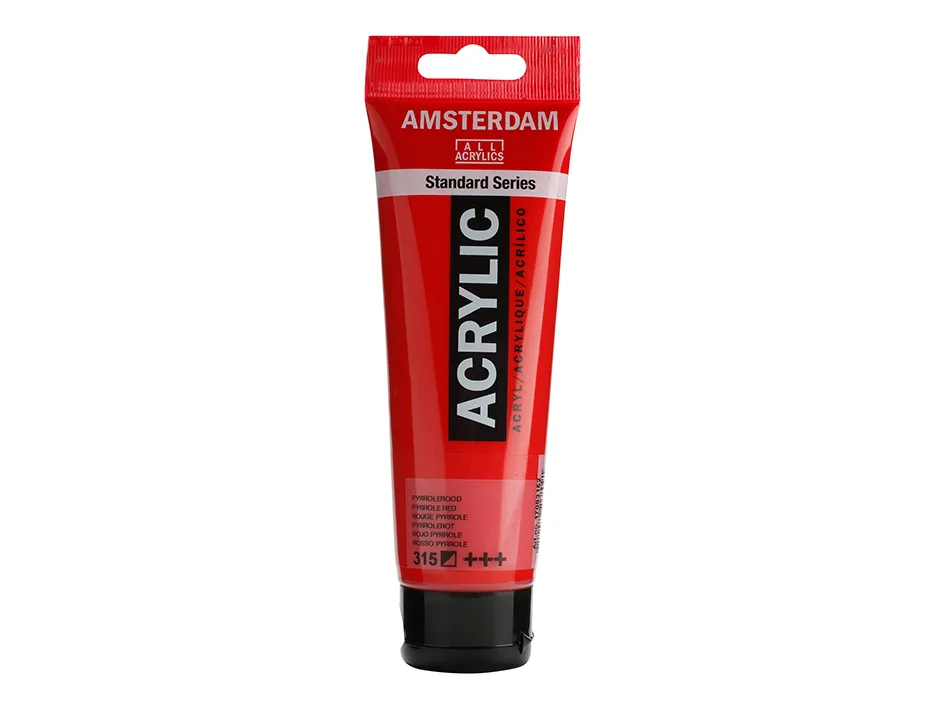 Amsterdam Standard Akryl 120ml – 315 Pyrrole red