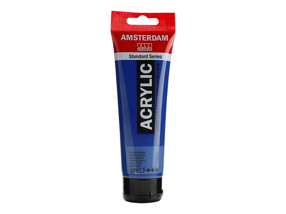 Amsterdam Standard Akryl 120ml – 570 Phthalo blue