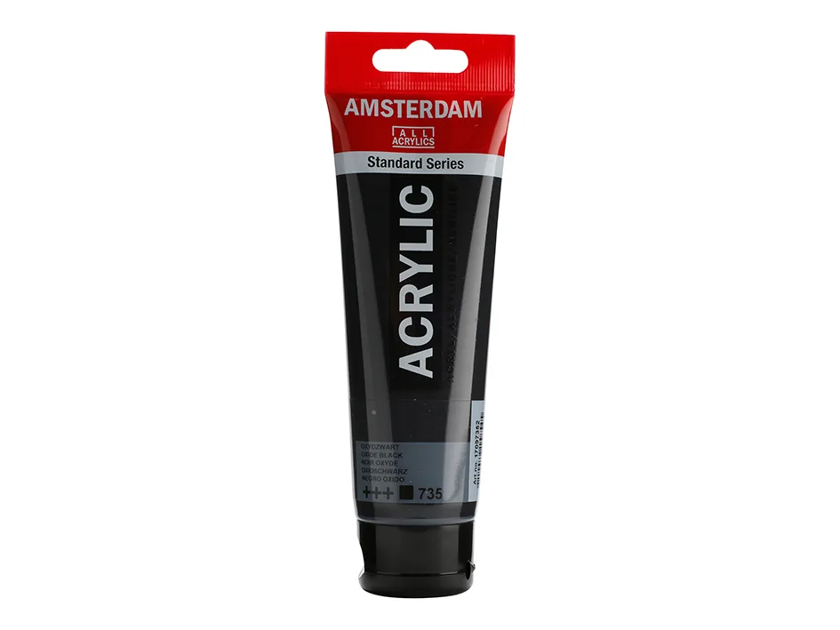 Amsterdam Standard Akryl 120ml – 735 Oxide black