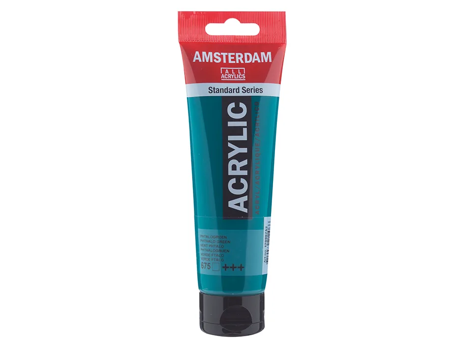 Amsterdam Standard Akryl 120ml – 675 Phthalo Green