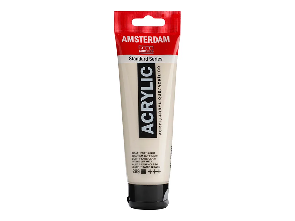 Amsterdam Standard Akryl 120ml – 289 Titanium buff light