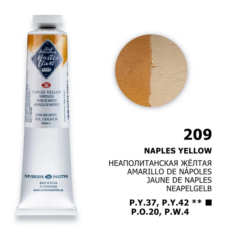 Masterclass Olíulitur 46 ml - Naples Yellow