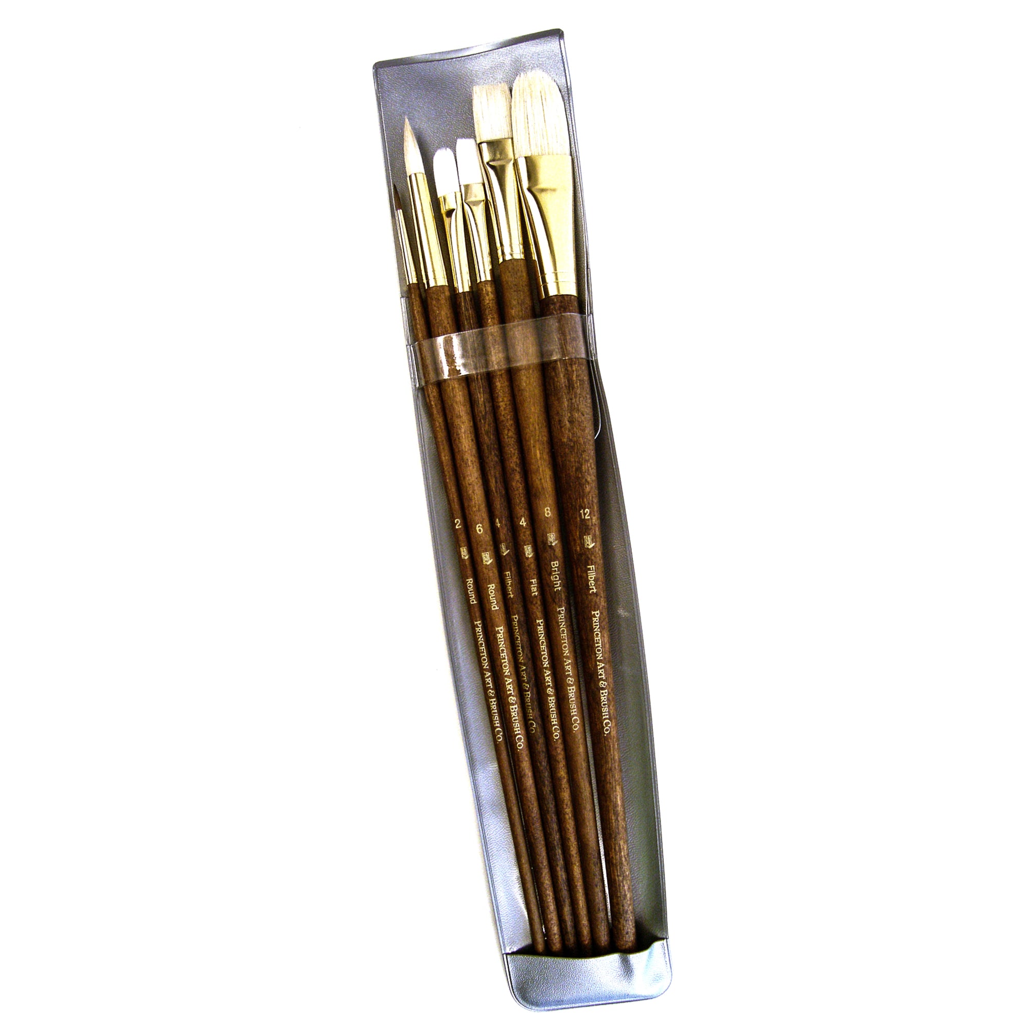 Princeton Bristle Penslasett - 6 stk