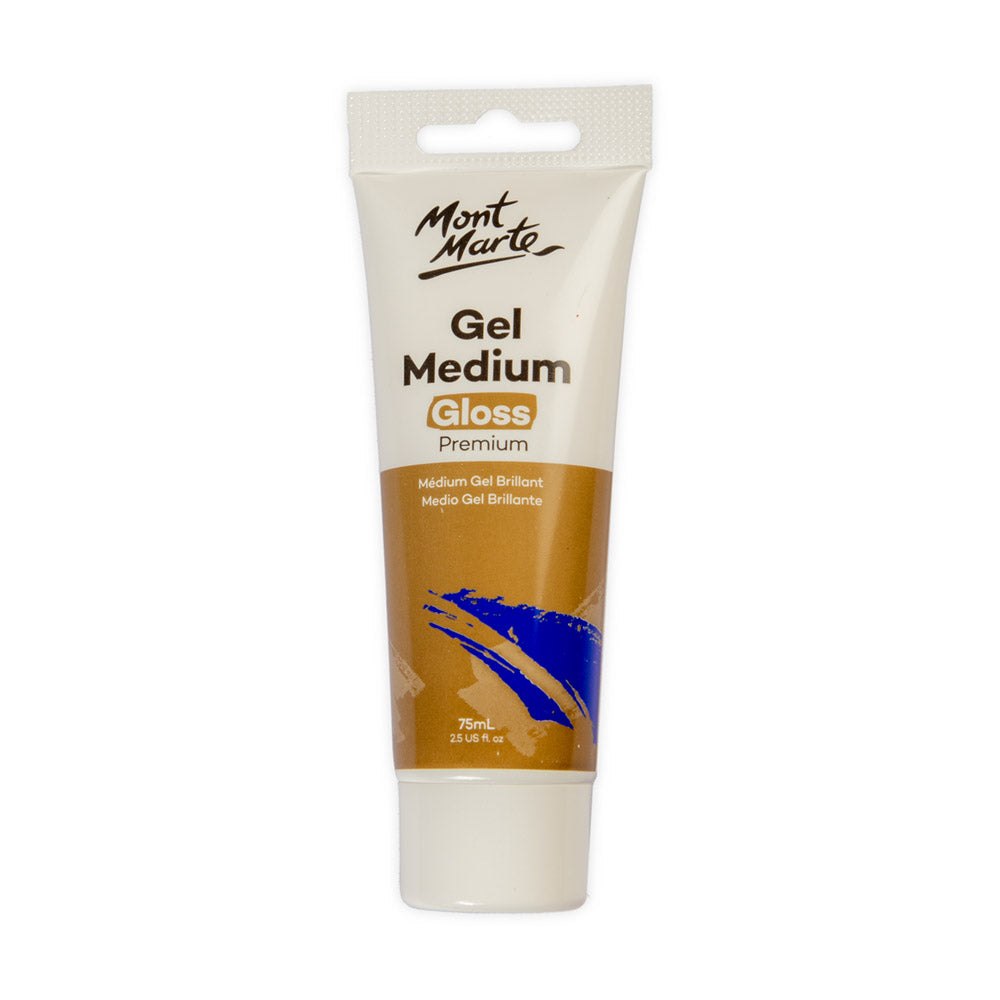 Gel miðill gljáandi 75 ml