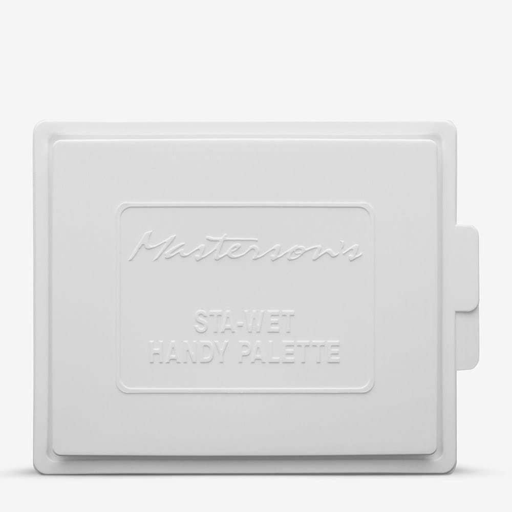 Masterson Sta-Wet Handy Palette with Lid 8-1/2x7