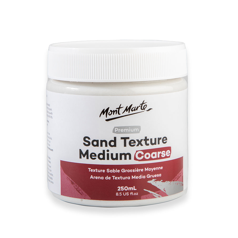 Sand textúrmiðill grófur 250 ml