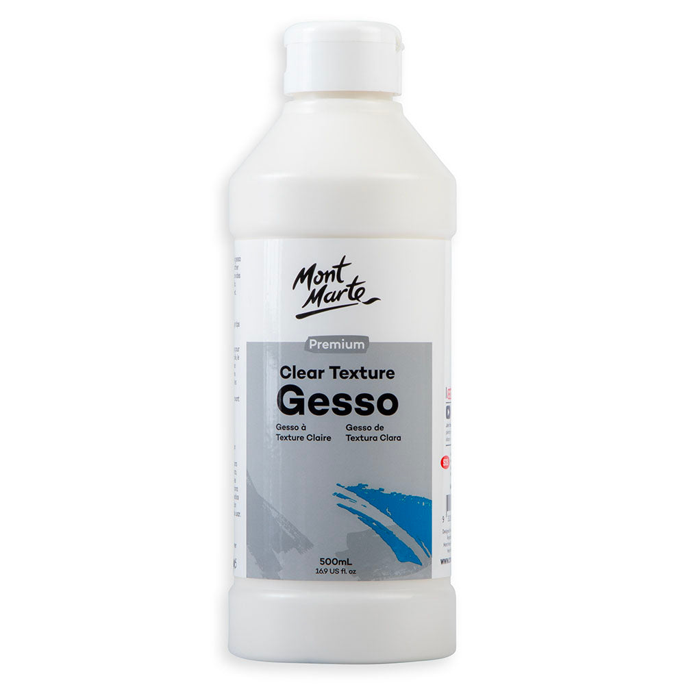 Gesso textúr glært 500 ml