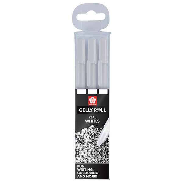Sakura Gelly Roll Classic Hvítur - 3 stk