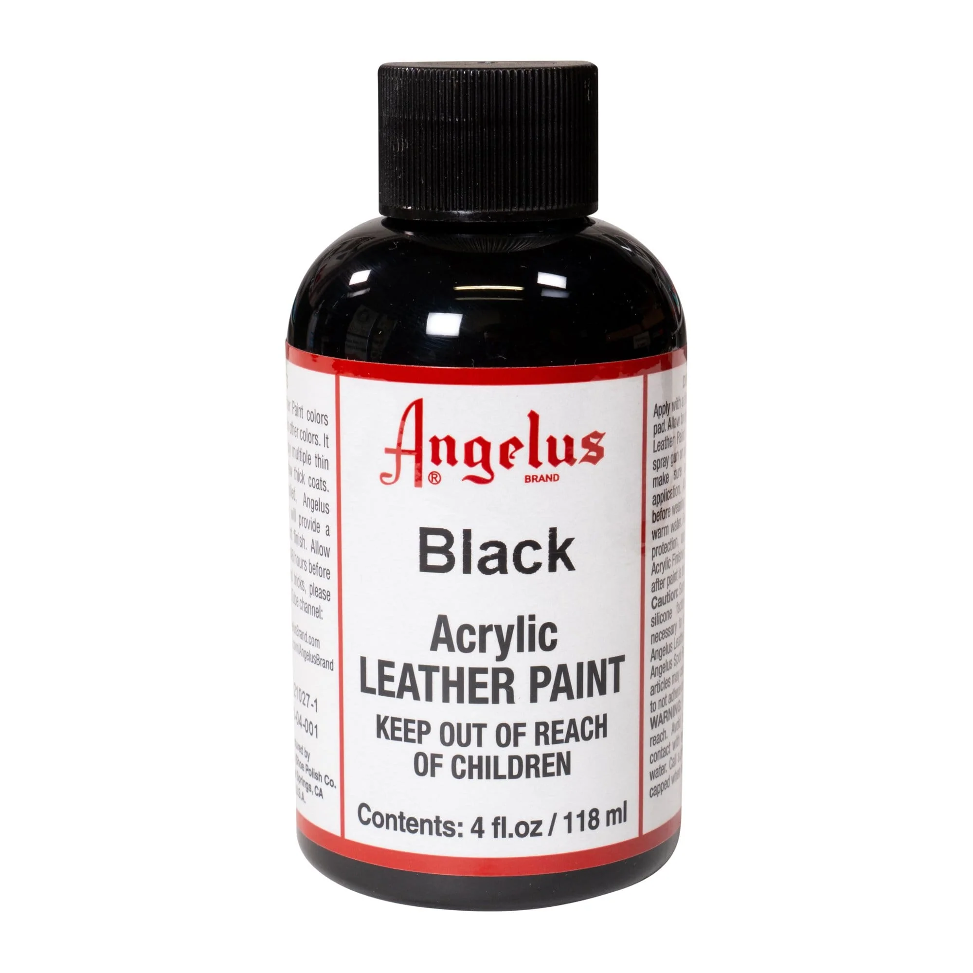 Leðurmálning Black 118 ml