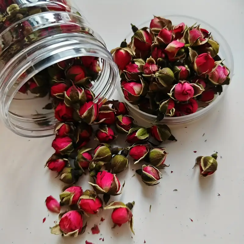 Þurrkaðir rósahnappar (Bleik/Rauðir) – 80 g