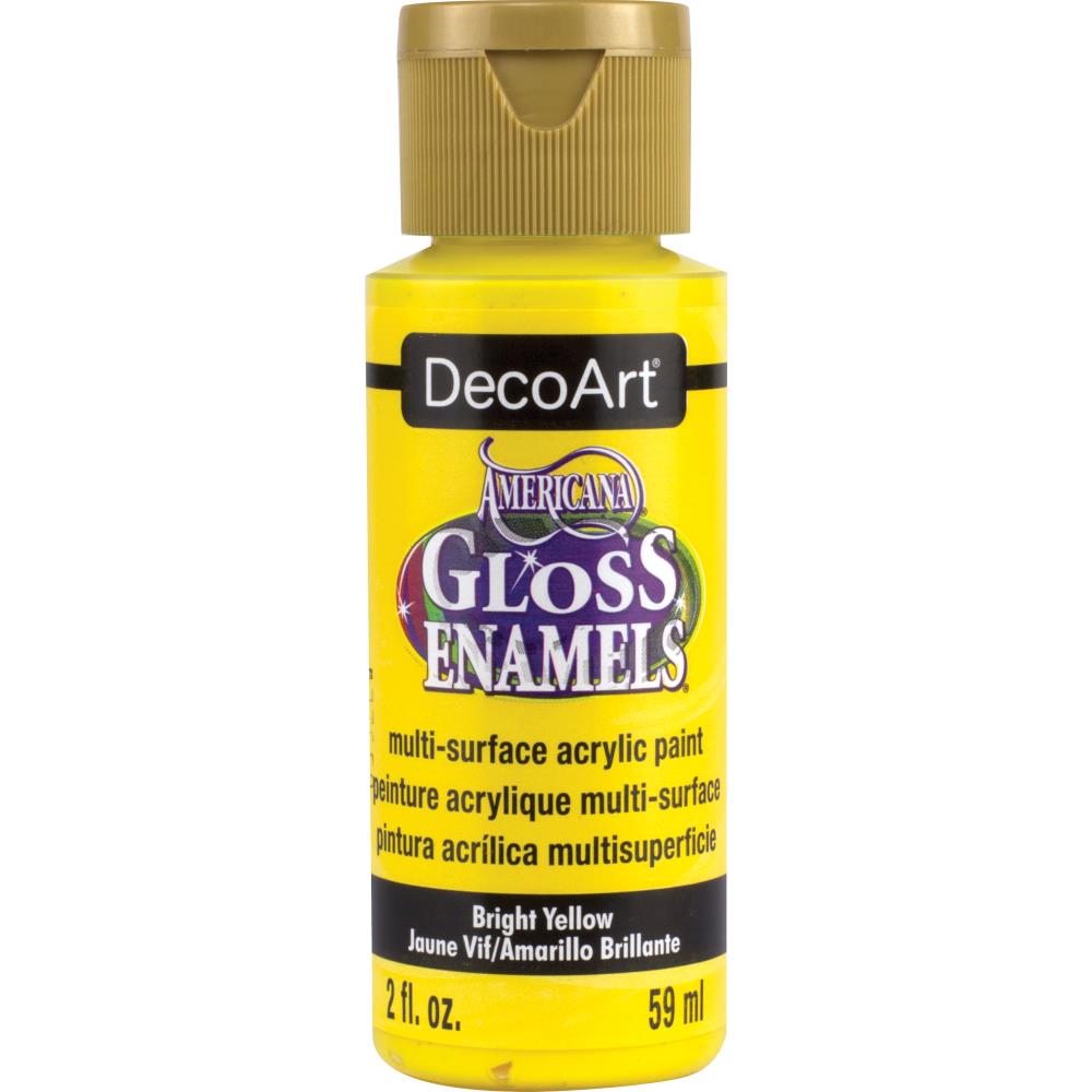 Americana Gloss Enamels 59 ml - Bright Yellow