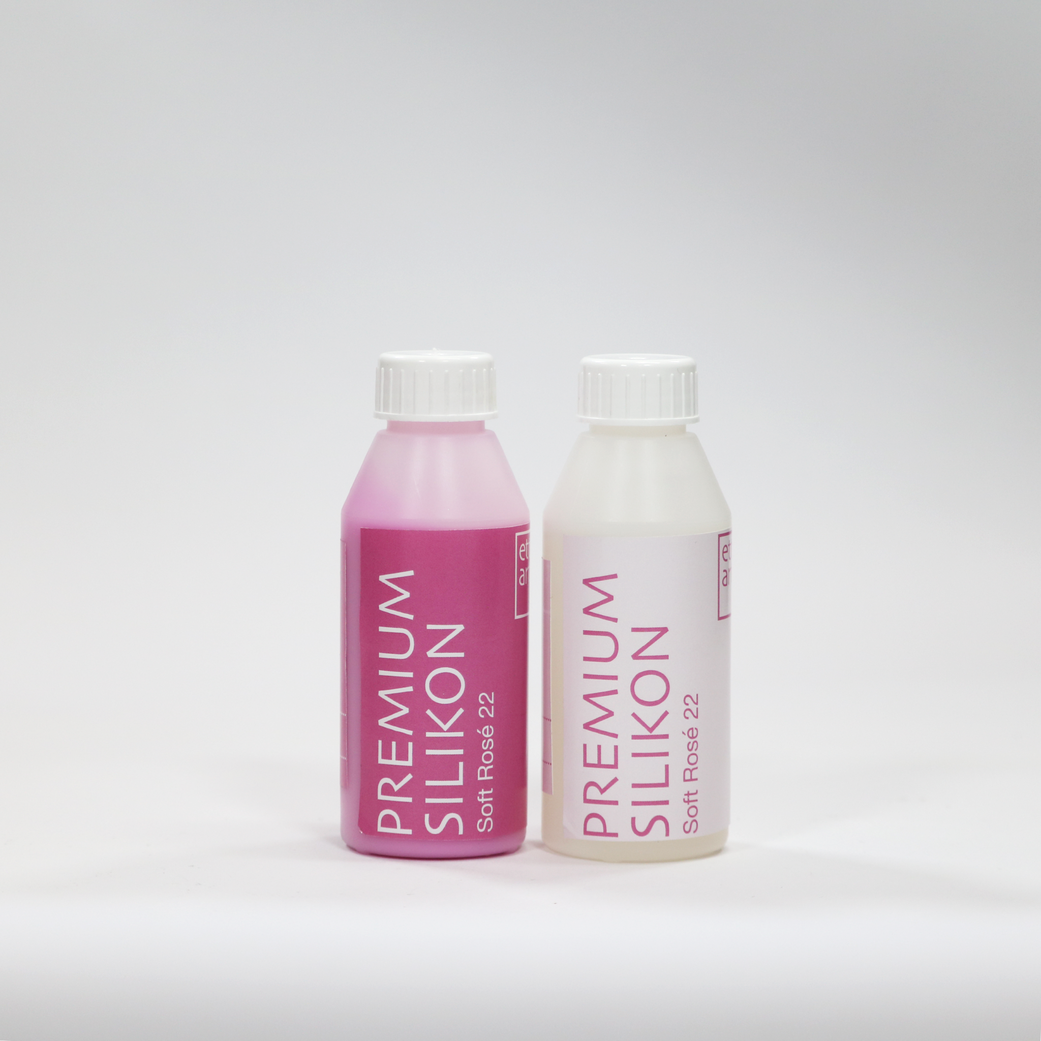 PREMIUM SILICONE SOFT ROSÉ  Shore  22 - 200 gr  set