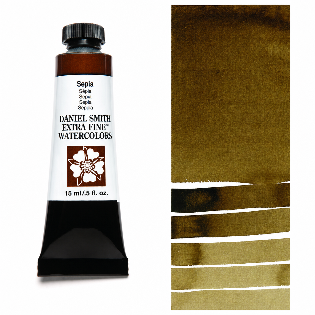 DANIEL SMITH XF Watercolor 15ml – Sepia