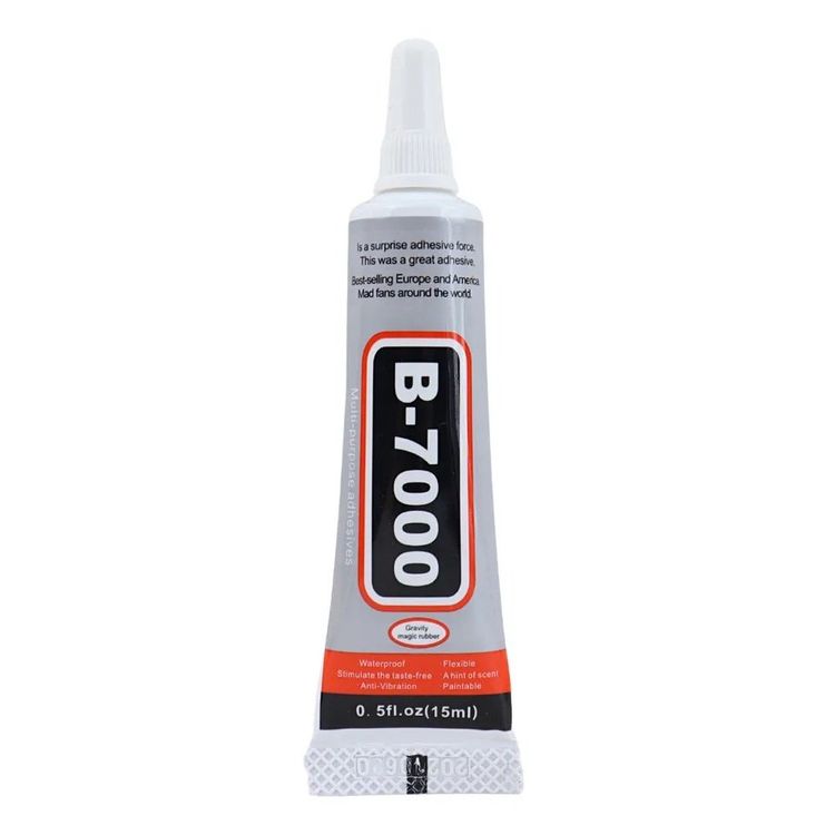 B7000 Glue Clear with Precision Tip 15 ml  - 6 stk Magnkaup