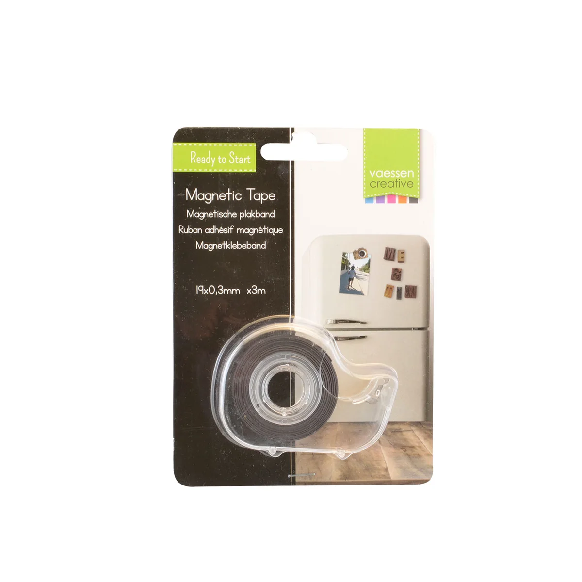 Segul límband - Magnet Tape 19mmx0.3mmx3m