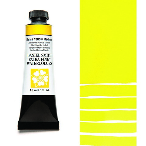 Daniel Smith Extra Fine Watercolor - Hansa Yellow Medium 15 ml
