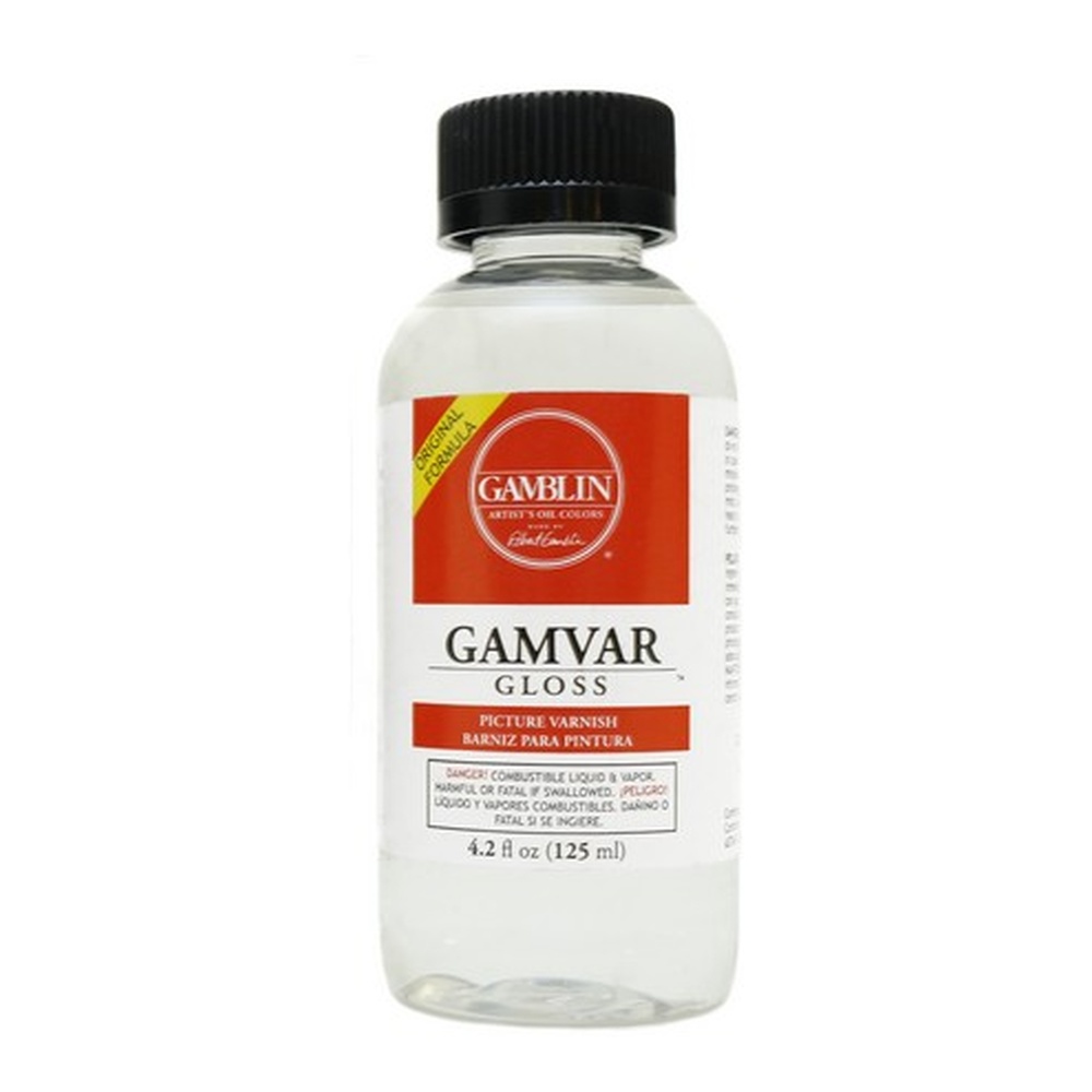 Gamblin Gamvar Glans  málverkalakk 125 ml