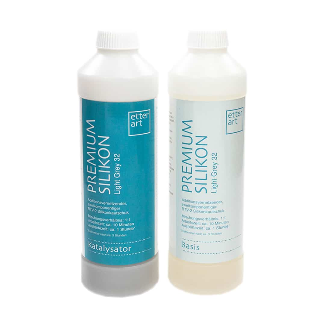 Art PREMIUM SILIKON LIGHT GREY Shore 32 - Set 1 kg  -