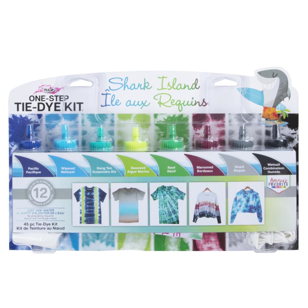 Tie Dye One-Step Tie-Dye 8 Color Kit  - Shark Island