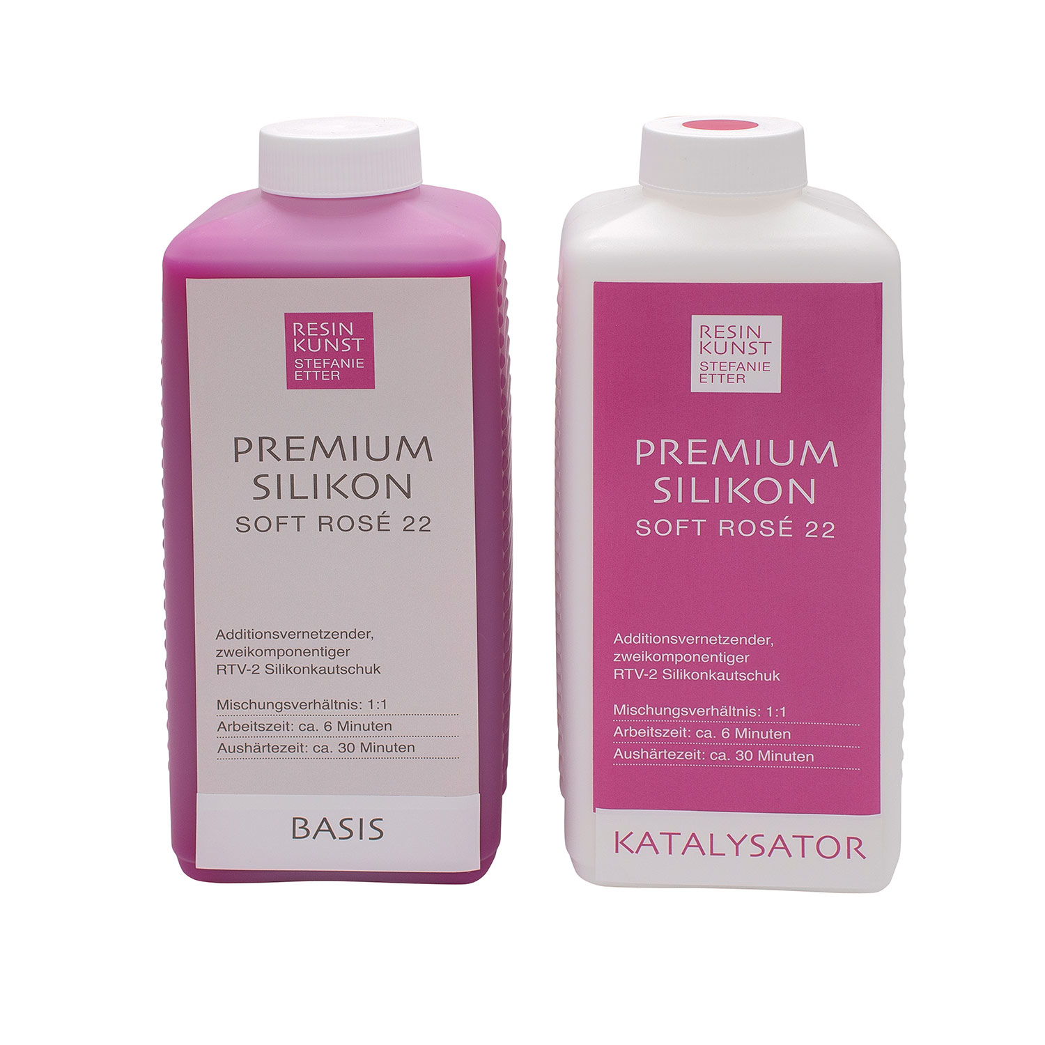 SÍLIKON  PREMIUM Shore 22 Set 2 kg -  ER GLÆRT _ EKKI BLEIKT