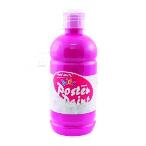 Þekjumálning  - Kids Poster Paint 500 ml - Pink