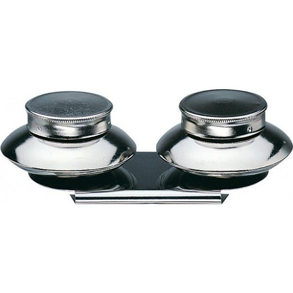 Palette cap nickel-plated, 2 cups -