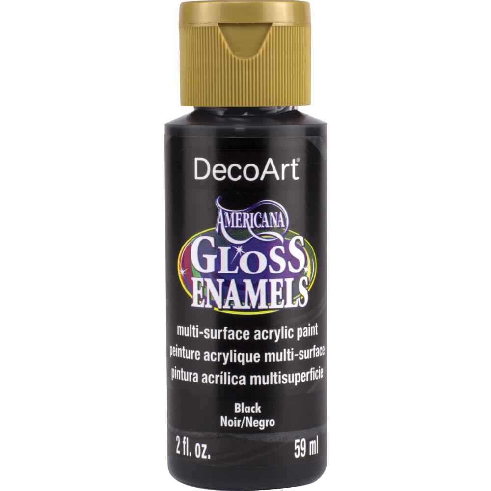 Americana Gloss Enamels 59 ml  - Black