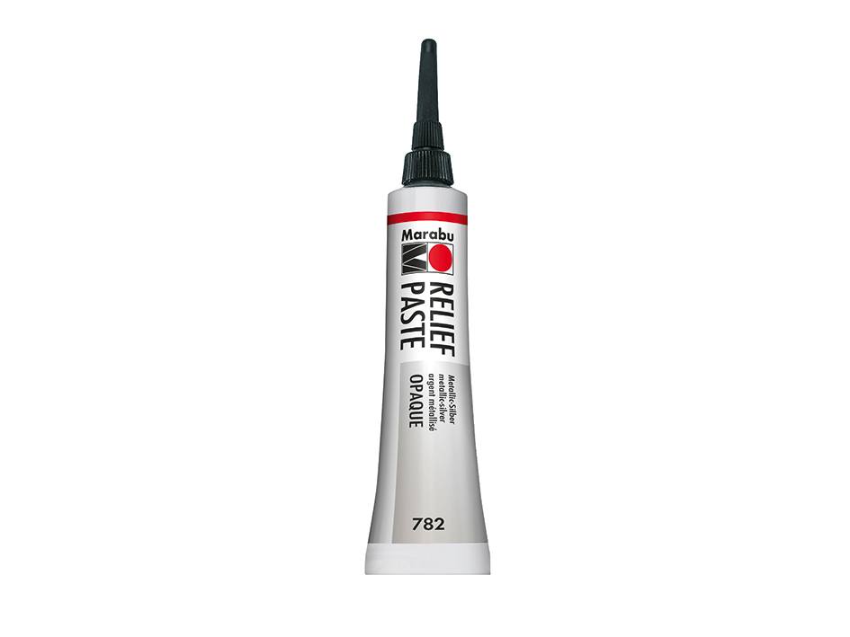 Útlínu Paste 20 ml - Silfur Metallic