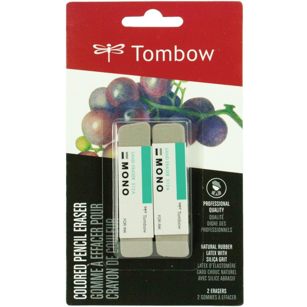 Strokleður Mono Eraser 2 stk